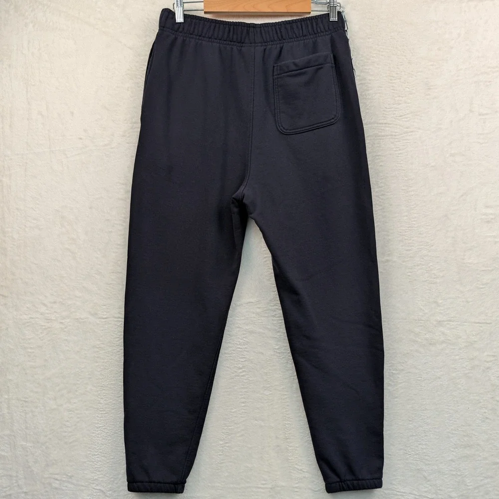 Jordan Michigan Wolverines Sweatpants Mens M Navy Blue Jumpman Fleece Loungewear